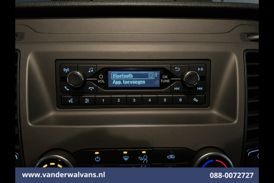 Ford Transit Custom 2.0 TDCI 130pk L2H1 Euro6 ** Airco | LED | Cruisecontrol | Verwarmde voorruit | Parkeersensoren Bijrijdersbank, 2800kg trekvermogen