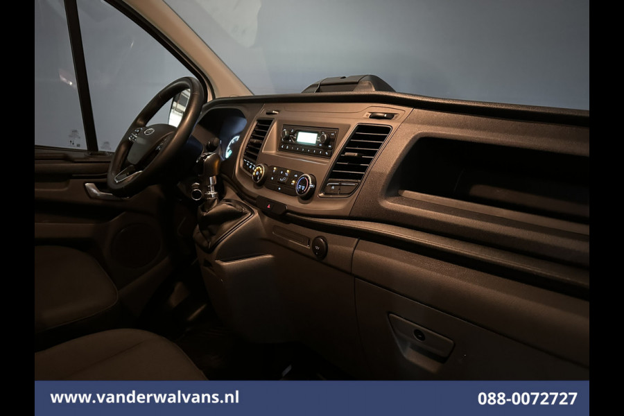Ford Transit Custom 2.0 TDCI 130pk L2H1 Euro6 ** Airco | LED | Cruisecontrol | Verwarmde voorruit | Parkeersensoren Bijrijdersbank, 2800kg trekvermogen