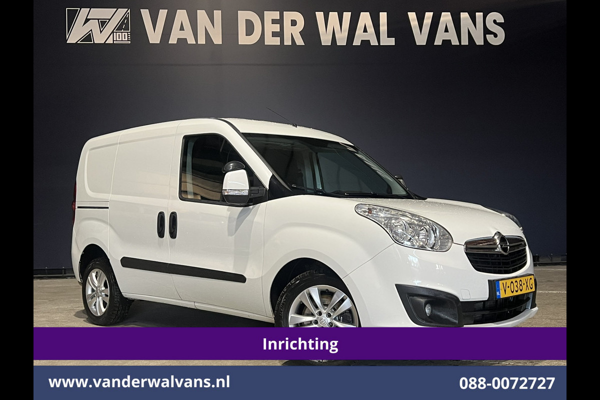 Opel Combo 1.3 CDTi 96pk L1H1 Euro6 inrichting Airco | LM velgen | Trekhaak | Cruisecontrol | Stoelverwarming Parkeersensoren, Bluetooth-telefoonvoorbereiding