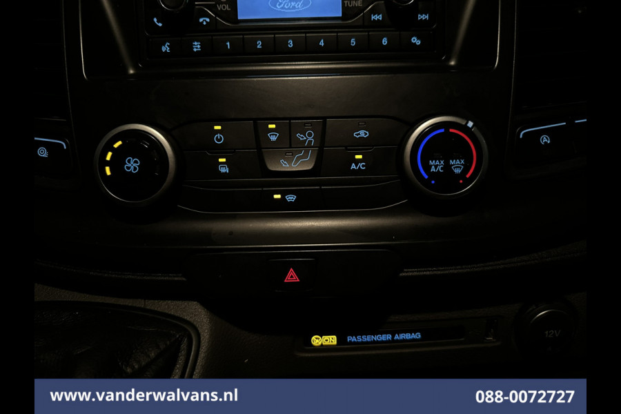 Ford Transit 2.0 TDCI L2H2 Euro6 Airco | 2450kg Trekhaak | LM velgen | Verwarmde voorruit Dakdragers, Bijrijdersbank