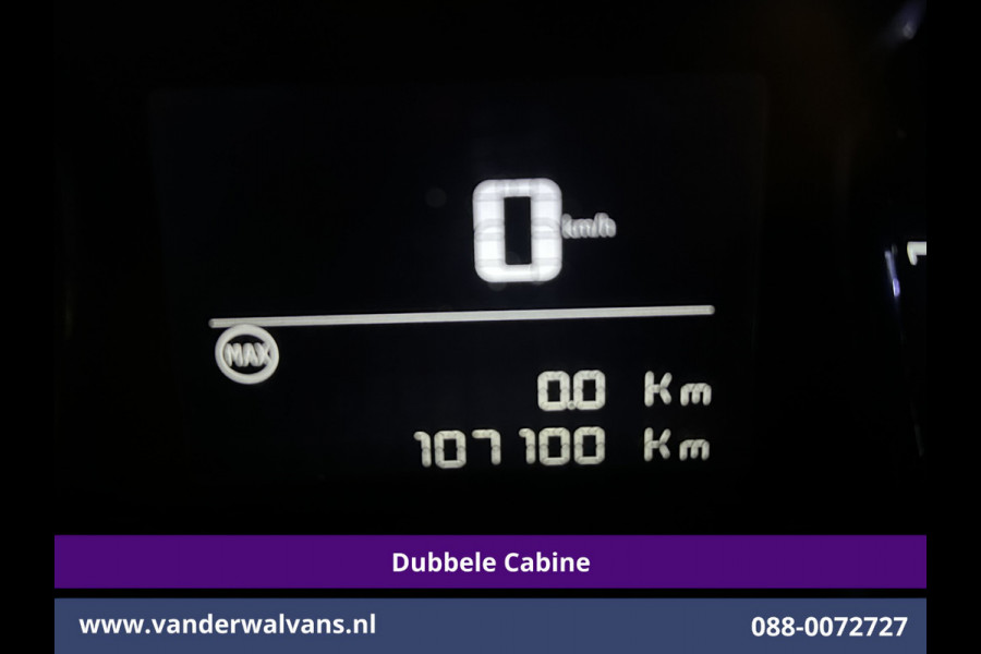 Opel Vivaro 2.0 CDTI 150pk L3H1 Dubbele Cabine Euro6 Airco | Camera | Navigatie | 5-zits | 2500kg Trekhaak Apple Carplay, Android Auto, Cruisecontrol, LM Velgen, Parkeersensoren