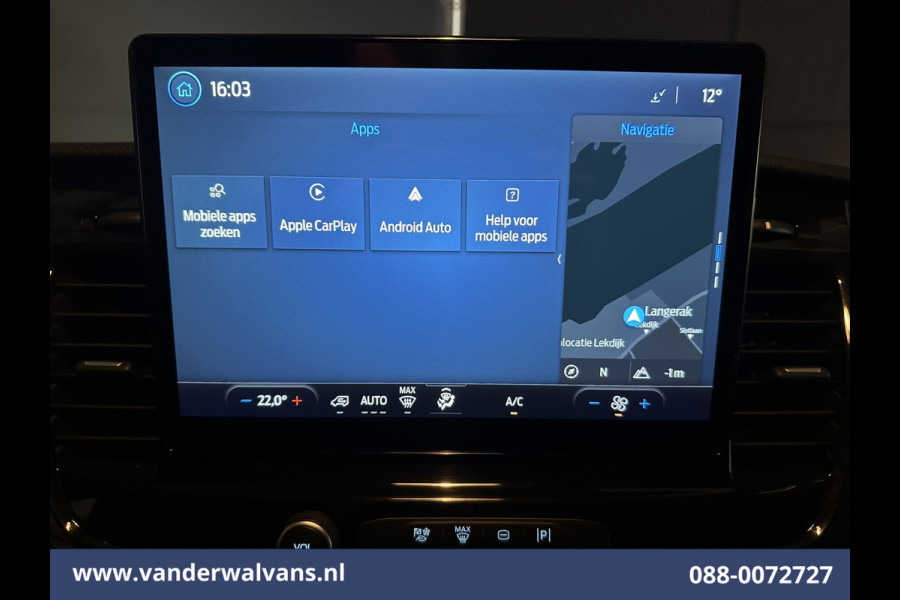 Ford Transit 2.0 TDCI 131pk L4H3 Jumbo Euro6 Airco | Camera | Navigatie | Cruisecontrol | Parkeersensoren | Apple Carplay Android Auto, Bijrijdersbank, 2800kg trekvermogen