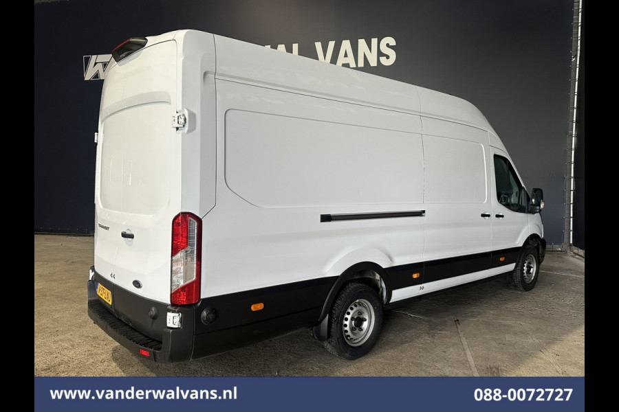 Ford Transit 2.0 TDCI 131pk L4H3 Jumbo Euro6 Airco | Camera | Navigatie | Cruisecontrol | Parkeersensoren | Apple Carplay Android Auto, Bijrijdersbank, 2800kg trekvermogen