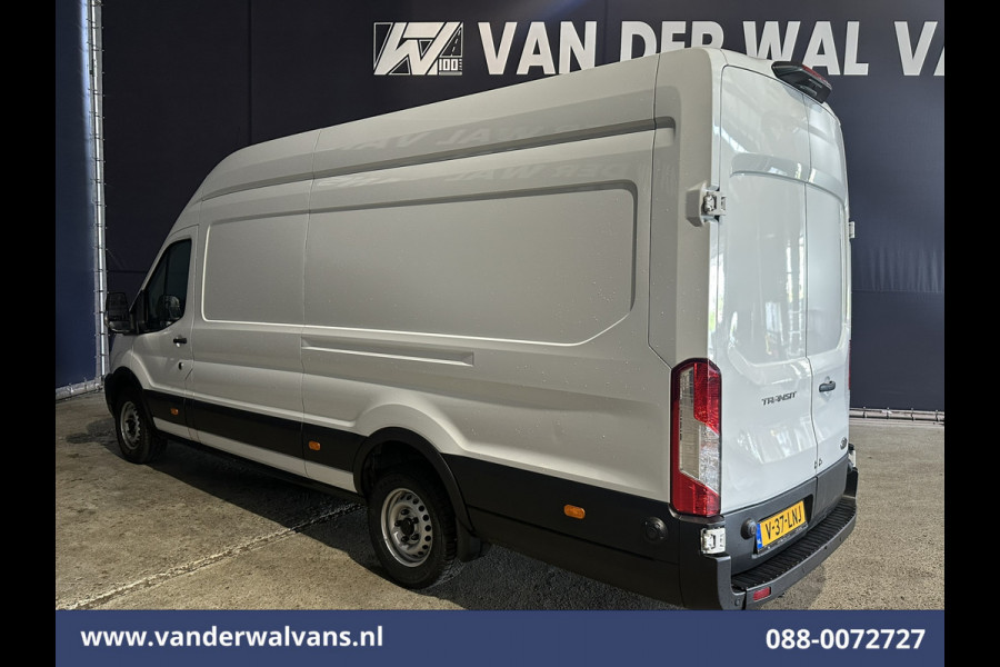 Ford Transit 2.0 TDCI 131pk L4H3 Jumbo Euro6 Airco | Camera | Navigatie | Cruisecontrol | Parkeersensoren | Apple Carplay Android Auto, Bijrijdersbank, 2800kg trekvermogen