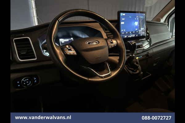 Ford Transit 2.0 TDCI 131pk L4H3 Jumbo Euro6 Airco | Camera | Navigatie | Cruisecontrol | Parkeersensoren | Apple Carplay Android Auto, Bijrijdersbank, 2800kg trekvermogen