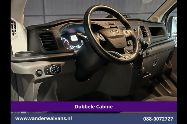 Ford Transit 2.0 TDCI 131pk L3H2 Dubbele Cabine Euro6 Airco | 6-Zits | LED | 2500kg Trekhaak | Cruisecontrol Verwarmde voorruit, Parkeersensoren