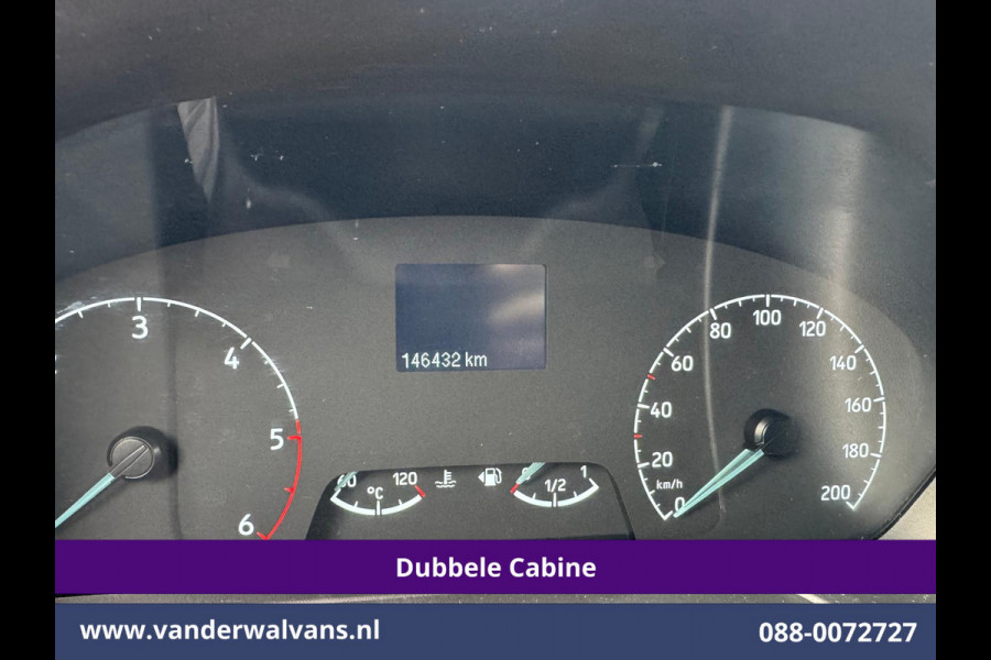 Ford Transit 2.0 TDCI 131pk L3H2 Dubbele Cabine Euro6 Airco | 6-Zits | LED | 2500kg Trekhaak | Cruisecontrol Verwarmde voorruit, Parkeersensoren