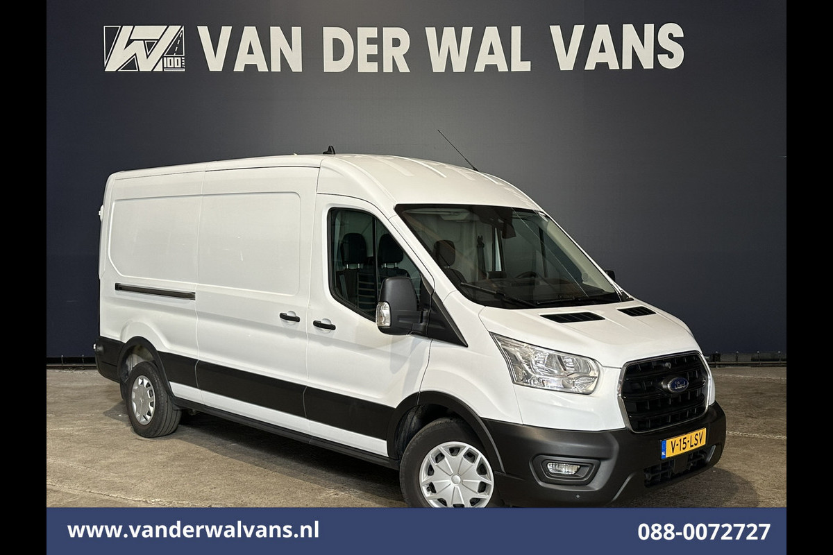 Ford Transit 2.0 TDCI 131pk L3H2 Euro6 Airco | Camera | Navigatie | Apple Carplay | Stoelverwarming Cruisecontrol, Android auto, Verwarmde voorruit, Parkeersensoren, Bijrijdersbank, 2500kg trekvermogen