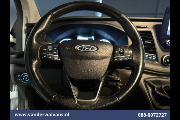Ford Transit Custom 2.0 TDCI L2H1 Euro6 Airco | Navigatie | Apple Carplay | Cruisecontrol | Stoelverwarming LED, parkeersensoren, android auto, verwarmde voorruit, bijrijdersbank