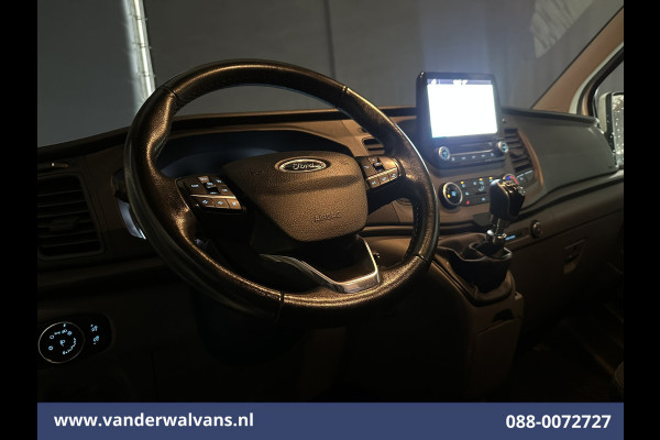 Ford Transit Custom 2.0 TDCI L2H1 Euro6 Airco | Navigatie | Apple Carplay | Cruisecontrol | Stoelverwarming LED, parkeersensoren, android auto, verwarmde voorruit, bijrijdersbank