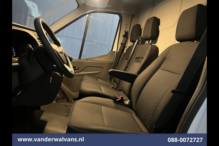 Ford Transit 2.0 TDCI 131pk L4H3 Jumbo Euro6 Airco | Camera | Cruisecontrol | Verwarmde voorruit Parkeersensoren, Bijrijdersbank