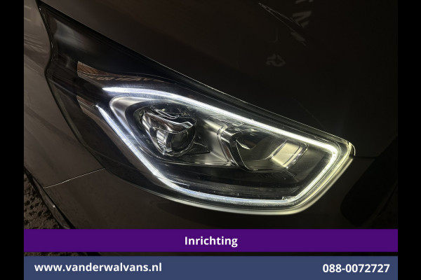 Ford Transit Custom 2.0 TDCI 131pk L1H1 Inrichting Euro6 Airco | Camera | Navigatie | LED | Apple Carplay Cruisecontrol, Stoelverwarming, Verwarmde voorruit, Parkeersensoren, Bijrijdersbank, 2500kg trekvermogen