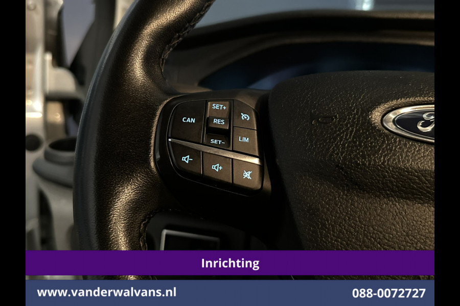 Ford Transit Custom 2.0 TDCI 131pk L1H1 Inrichting Euro6 Airco | Camera | Navigatie | LED | Apple Carplay Cruisecontrol, Stoelverwarming, Verwarmde voorruit, Parkeersensoren, Bijrijdersbank, 2500kg trekvermogen