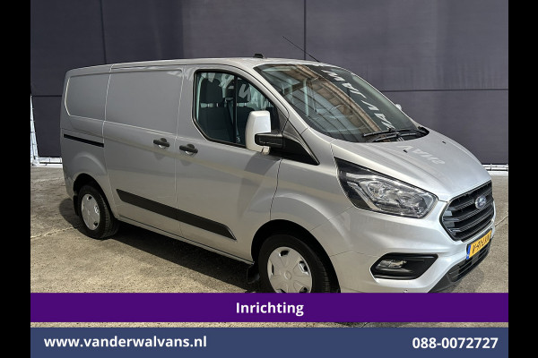 Ford Transit Custom 2.0 TDCI 131pk L1H1 Inrichting Euro6 Airco | Camera | Navigatie | LED | Apple Carplay Cruisecontrol, Stoelverwarming, Verwarmde voorruit, Parkeersensoren, Bijrijdersbank, 2500kg trekvermogen