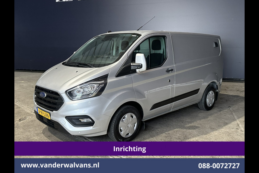Ford Transit Custom 2.0 TDCI 131pk L1H1 Inrichting Euro6 Airco | Camera | Navigatie | LED | Apple Carplay Cruisecontrol, Stoelverwarming, Verwarmde voorruit, Parkeersensoren, Bijrijdersbank, 2500kg trekvermogen