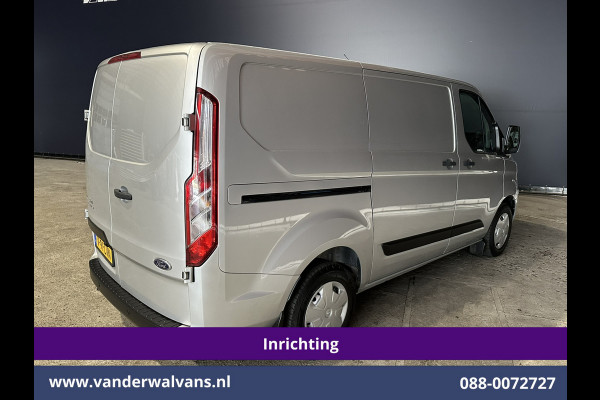 Ford Transit Custom 2.0 TDCI 131pk L1H1 Inrichting Euro6 Airco | Camera | Navigatie | LED | Apple Carplay Cruisecontrol, Stoelverwarming, Verwarmde voorruit, Parkeersensoren, Bijrijdersbank, 2500kg trekvermogen