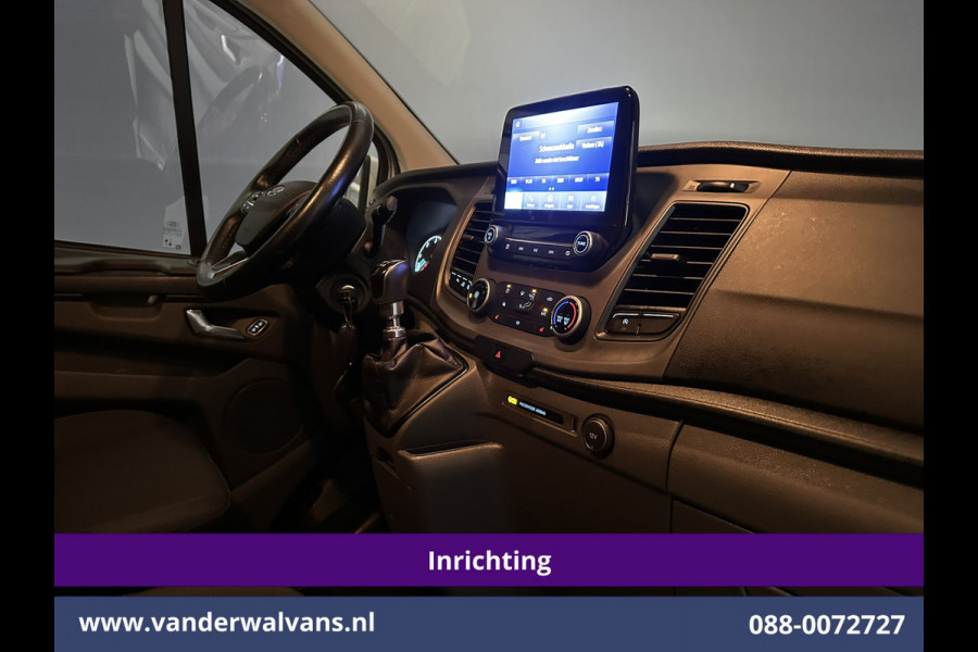 Ford Transit Custom 2.0 TDCI 131pk L1H1 Inrichting Euro6 Airco | Camera | Navigatie | LED | Apple Carplay Cruisecontrol, Stoelverwarming, Verwarmde voorruit, Parkeersensoren, Bijrijdersbank, 2500kg trekvermogen