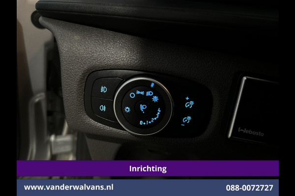 Ford Transit Custom 2.0 TDCI 131pk L1H1 Inrichting Euro6 Airco | Camera | Navigatie | LED | Apple Carplay Cruisecontrol, Stoelverwarming, Verwarmde voorruit, Parkeersensoren, Bijrijdersbank, 2500kg trekvermogen