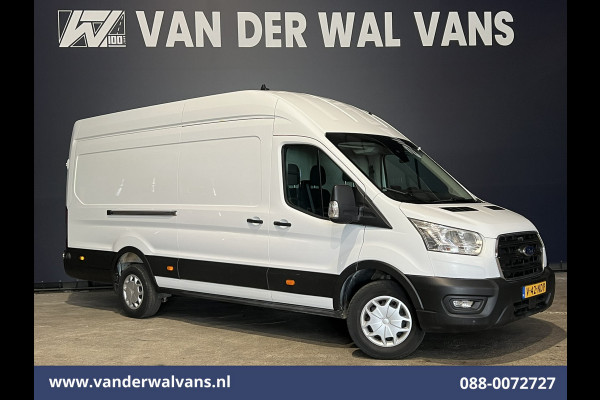 Ford Transit 2.0TDCI 131pk L4H3 Jumbo Euro6 Airco | Camera | Navigatie | Apple Carplay | Android Auto | Cruisecontrol LED, Verwarmde voorruit, Stoelverwarming, Parkeersensoren, Bijrijdersbank