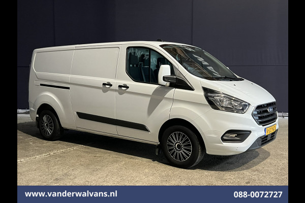 Ford Transit Custom 2.0 TDCI 131pk L2H1 Euro6 Airco | Apple Carplay | Android Auto | LED | Cruisecontrol Verwarmde voorruit, Stoelverwarming, Parkeersensoren Bijrijdersbank, 2800kg trekvermogen