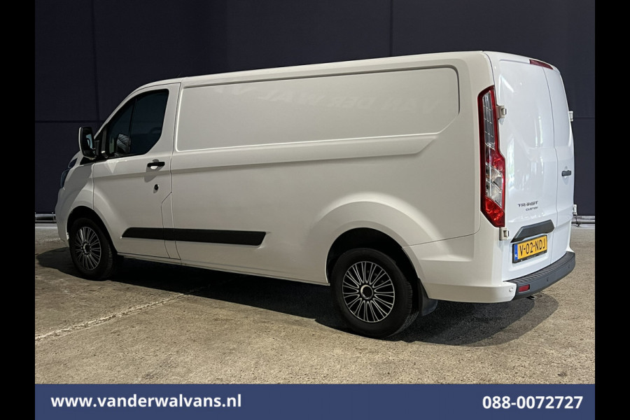 Ford Transit Custom 2.0 TDCI 131pk L2H1 Euro6 Airco | Apple Carplay | Android Auto | LED | Cruisecontrol Verwarmde voorruit, Stoelverwarming, Parkeersensoren Bijrijdersbank, 2800kg trekvermogen