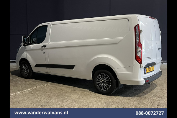 Ford Transit Custom 2.0 TDCI 131pk L2H1 Euro6 Airco | Apple Carplay | Android Auto | LED | Cruisecontrol Verwarmde voorruit, Stoelverwarming, Parkeersensoren Bijrijdersbank, 2800kg trekvermogen