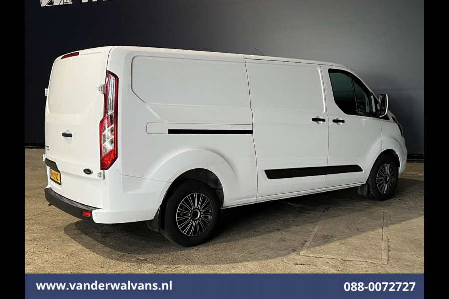 Ford Transit Custom 2.0 TDCI 131pk L2H1 Euro6 Airco | Apple Carplay | Android Auto | LED | Cruisecontrol Verwarmde voorruit, Stoelverwarming, Parkeersensoren Bijrijdersbank, 2800kg trekvermogen