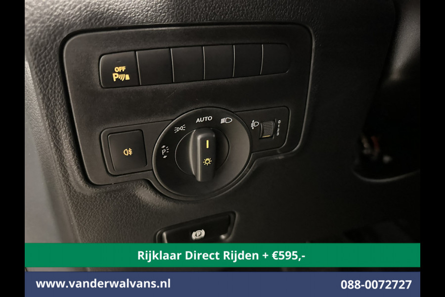 Mercedes-Benz Vito 114 CDI 136pk 9G-Tronic Automaat L3H1 Euro6 *Rijklaar direct Rijden* Airco | Camera | Apple Carplay | Android Auto Cruisecontrol, 2500kg Trekhaak, Parkeersensoren