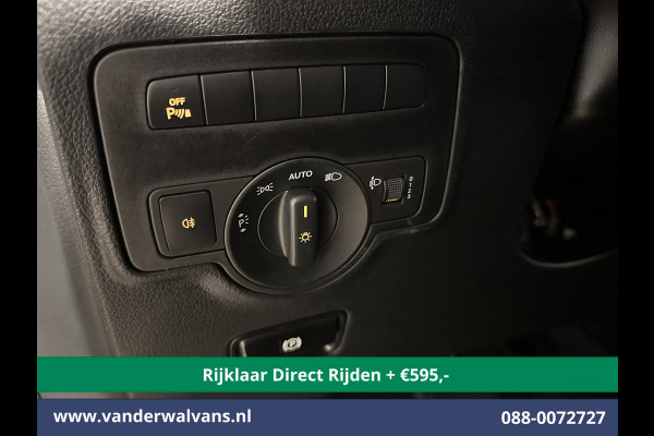 Mercedes-Benz Vito 114 CDI 136pk 9G-Tronic Automaat L3H1 Euro6 *Rijklaar direct Rijden* Airco | Camera | Apple Carplay | Android Auto Cruisecontrol, 2500kg Trekhaak, Parkeersensoren