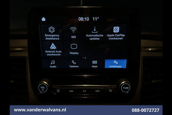 Ford Transit Custom 2.0 TDCI 131pk L2H1 Euro6 Airco | Apple Carplay | Stoelverwarming | LED | Cruisecontrol Verwarmde voorruit, Parkeersensoren, Bijrijdersbank, 2800kg trekvermogen, Android Auto