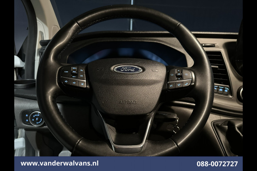 Ford Transit Custom 2.0 TDCI 131pk L2H1 Euro6 Airco | Apple Carplay | Stoelverwarming | LED | Cruisecontrol Verwarmde voorruit, Parkeersensoren, Bijrijdersbank, 2800kg trekvermogen, Android Auto