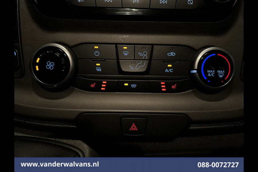 Ford Transit Custom 2.0 TDCI 131pk L2H1 Euro6 Airco | Apple Carplay | Stoelverwarming | LED | Cruisecontrol Verwarmde voorruit, Parkeersensoren, Bijrijdersbank, 2800kg trekvermogen, Android Auto