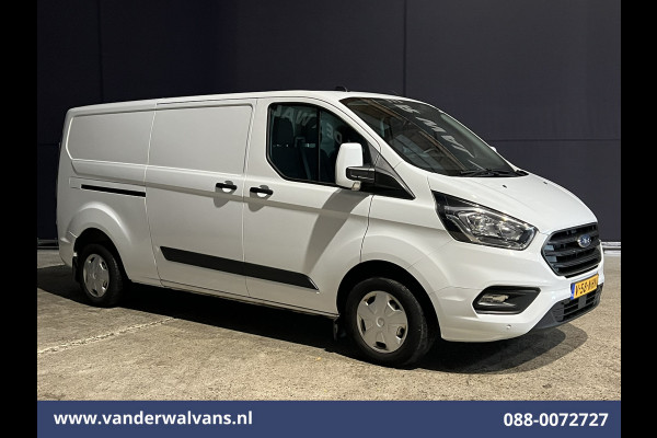 Ford Transit Custom 2.0 TDCI 131pk L2H1 Euro6 Airco | Apple Carplay | Stoelverwarming | LED | Cruisecontrol Verwarmde voorruit, Parkeersensoren, Bijrijdersbank, 2800kg trekvermogen, Android Auto