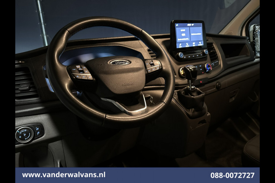 Ford Transit Custom 2.0 TDCI 131pk L2H1 Euro6 Airco | Apple Carplay | Stoelverwarming | LED | Cruisecontrol Verwarmde voorruit, Parkeersensoren, Bijrijdersbank, 2800kg trekvermogen, Android Auto
