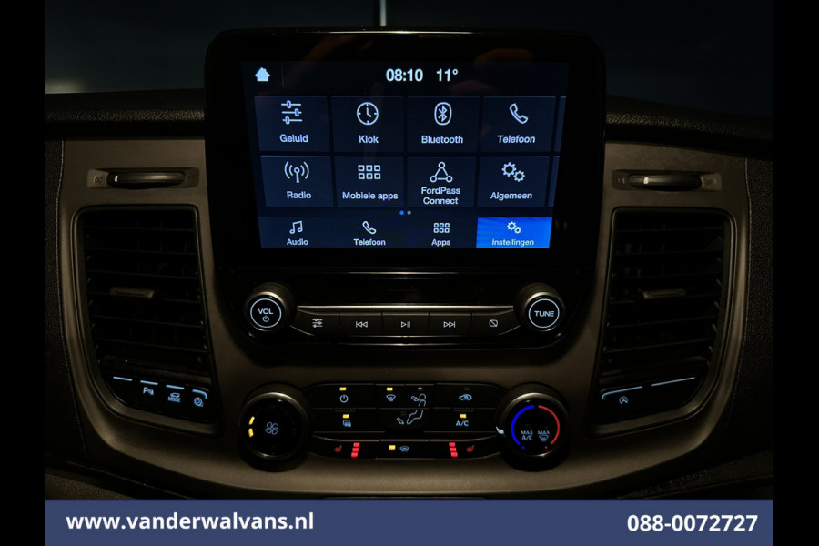 Ford Transit Custom 2.0 TDCI 131pk L2H1 Euro6 Airco | Apple Carplay | Stoelverwarming | LED | Cruisecontrol Verwarmde voorruit, Parkeersensoren, Bijrijdersbank, 2800kg trekvermogen, Android Auto