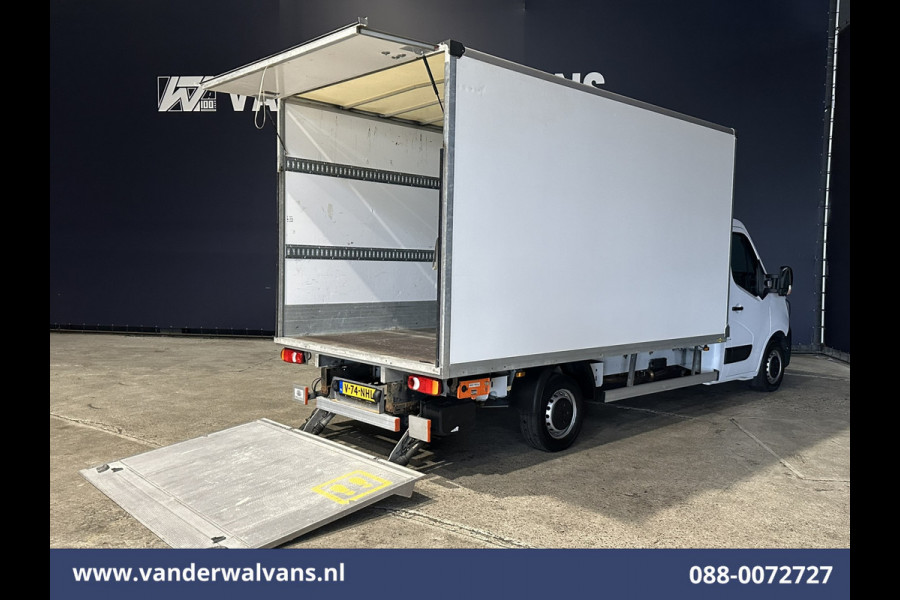 Renault Master 2.3 dCi 145pk Bakwagen Laadklep Euro6 Airco | LED | 990kg laadvermogen Bijrijdersbank