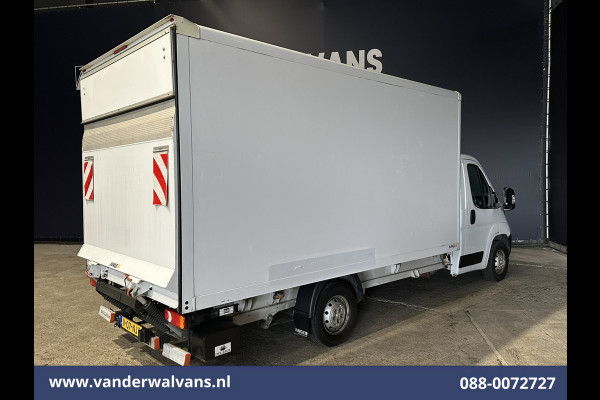 Peugeot Boxer 2.2 BlueHDi 141pk Bakwagen 436cm Lang Laadklep Euro6 Airco | Cruisecontrol | 1055kg laadvermogen Bijrijdersbank