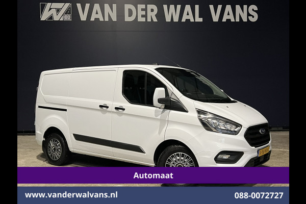 Ford Transit Custom 2.0 TDCI 130pk Automaat L1H1 Euro6 Airco | Camera | LED | Apple Carplay | Stoelverwarming | Cruisecontrol Verwarmde voorruit, Parkeersensoren, Bijrijdersbank