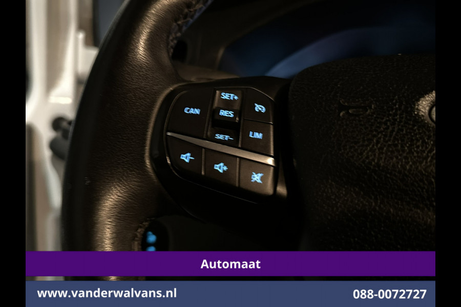 Ford Transit Custom 2.0 TDCI 130pk Automaat L1H1 Euro6 Airco | Camera | LED | Apple Carplay | Stoelverwarming | Cruisecontrol Verwarmde voorruit, Parkeersensoren, Bijrijdersbank