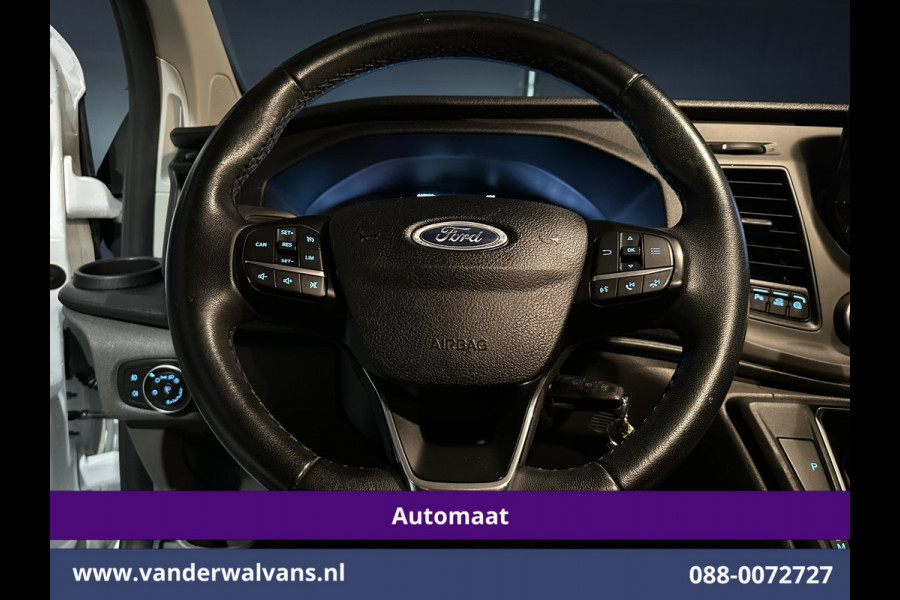 Ford Transit Custom 2.0 TDCI 130pk Automaat L1H1 Euro6 Airco | Camera | LED | Apple Carplay | Stoelverwarming | Cruisecontrol Verwarmde voorruit, Parkeersensoren, Bijrijdersbank