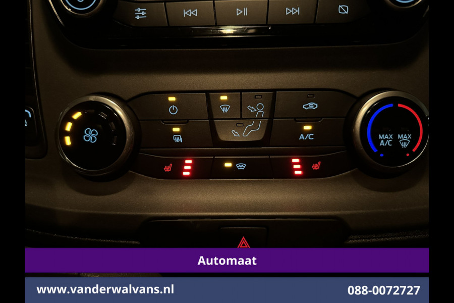 Ford Transit Custom 2.0 TDCI 130pk Automaat L1H1 Euro6 Airco | Camera | LED | Apple Carplay | Stoelverwarming | Cruisecontrol Verwarmde voorruit, Parkeersensoren, Bijrijdersbank