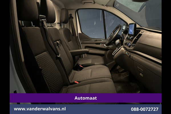 Ford Transit Custom 2.0 TDCI 130pk Automaat L1H1 Euro6 Airco | Camera | LED | Apple Carplay | Stoelverwarming | Cruisecontrol Verwarmde voorruit, Parkeersensoren, Bijrijdersbank