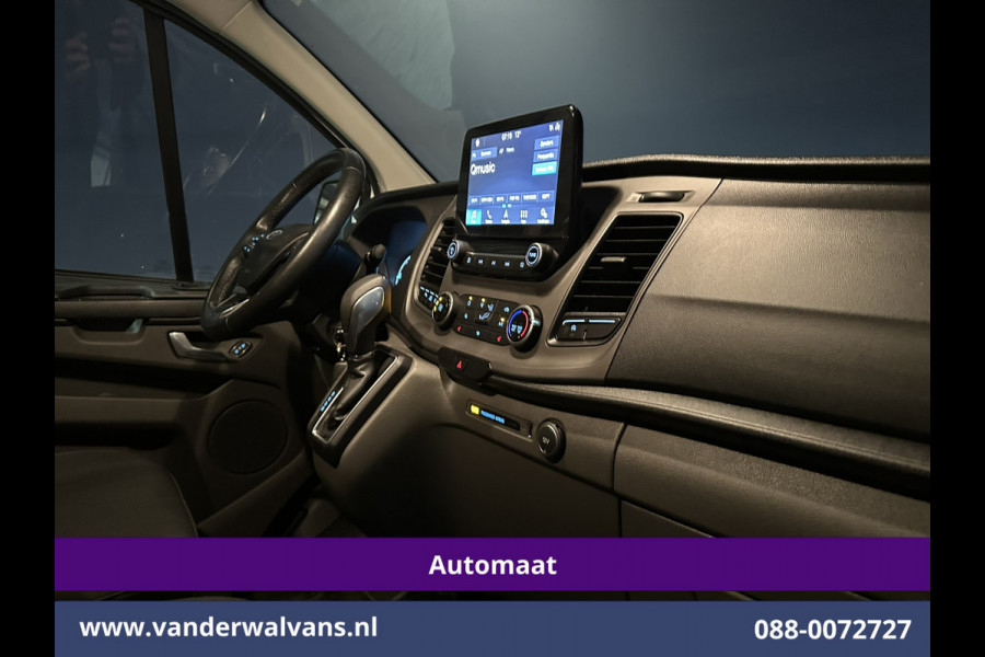 Ford Transit Custom 2.0 TDCI 130pk Automaat L1H1 Euro6 Airco | Camera | LED | Apple Carplay | Stoelverwarming | Cruisecontrol Verwarmde voorruit, Parkeersensoren, Bijrijdersbank