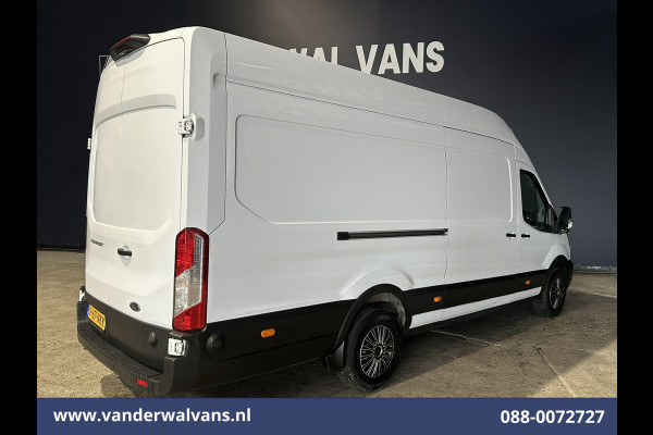 Ford Transit 2.0 TDCI 130pk L4H3 Jumbo Euro6 Airco | Camera | Cruisecontrol | Stoelverwarming | Verwarmde voorruit Parkeersensoren, Bijrijdersbank