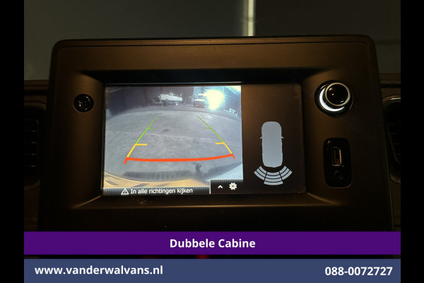 Opel Movano 2.3 Turbo 150pk L2H2 Dubbele Cabine Inrichting Euro6 Airco | Imperiaal | 2500kg Trekhaak | Camera | Navigatie 5-Zits, LED, Cruisecontrol, Parkeersensoren