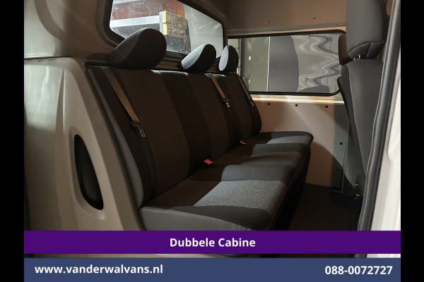 Opel Movano 2.3 Turbo 150pk L2H2 Dubbele Cabine Inrichting Euro6 Airco | Imperiaal | 2500kg Trekhaak | Camera | Navigatie 5-Zits, LED, Cruisecontrol, Parkeersensoren