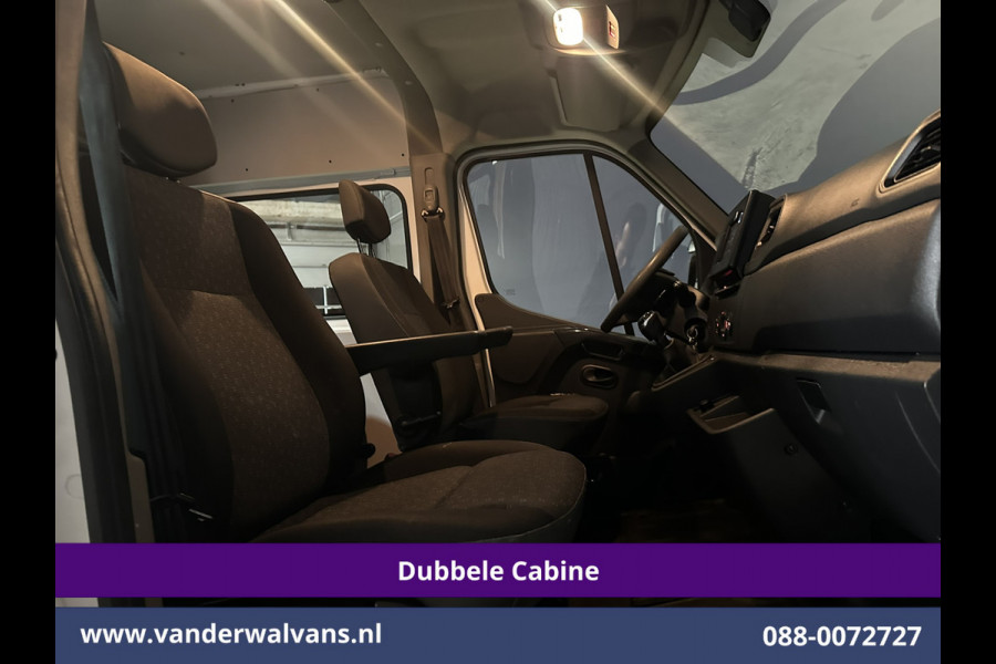 Opel Movano 2.3 Turbo 150pk L2H2 Dubbele Cabine Inrichting Euro6 Airco | Imperiaal | 2500kg Trekhaak | Camera | Navigatie 5-Zits, LED, Cruisecontrol, Parkeersensoren