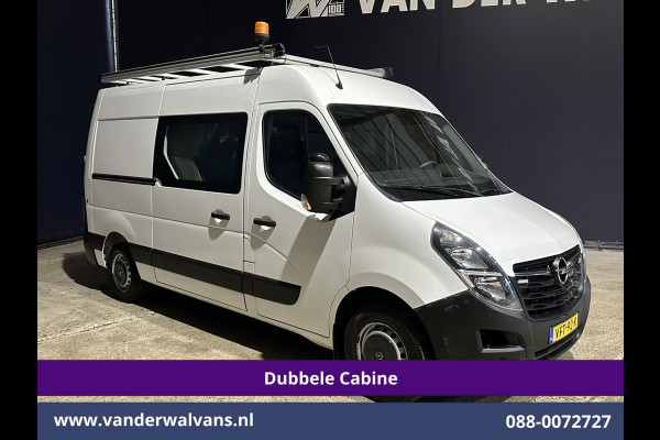 Opel Movano 2.3 Turbo 150pk L2H2 Dubbele Cabine Inrichting Euro6 Airco | Imperiaal | 2500kg Trekhaak | Camera | Navigatie 5-Zits, LED, Cruisecontrol, Parkeersensoren