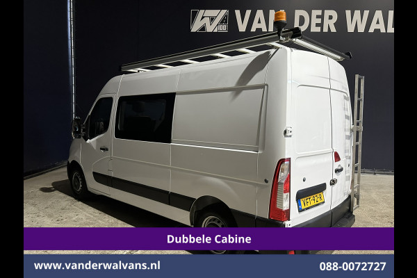 Opel Movano 2.3 Turbo 150pk L2H2 Dubbele Cabine Inrichting Euro6 Airco | Imperiaal | 2500kg Trekhaak | Camera | Navigatie 5-Zits, LED, Cruisecontrol, Parkeersensoren