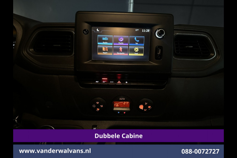 Opel Movano 2.3 Turbo 150pk L2H2 Dubbele Cabine Inrichting Euro6 Airco | Imperiaal | 2500kg Trekhaak | Camera | Navigatie 5-Zits, LED, Cruisecontrol, Parkeersensoren